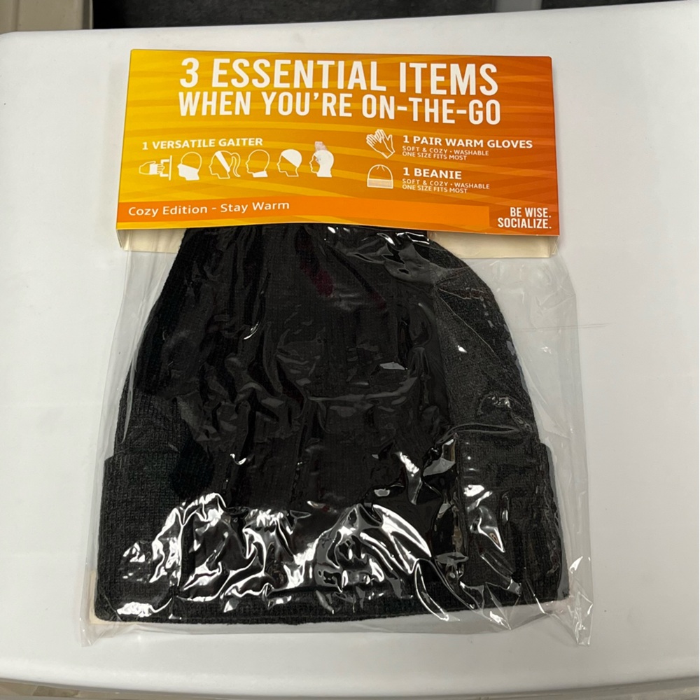Hat, Gloves, and Gaiter